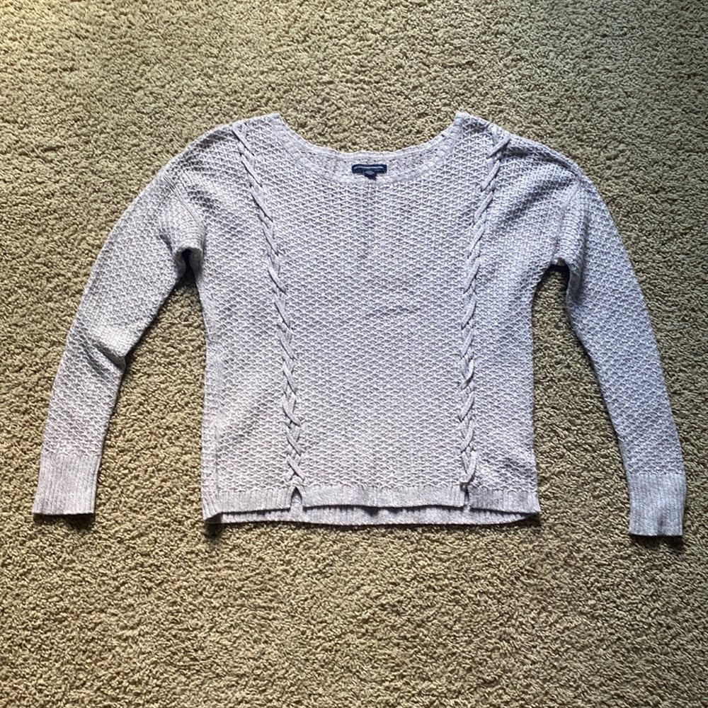 American Eagle beige sweater (size S)